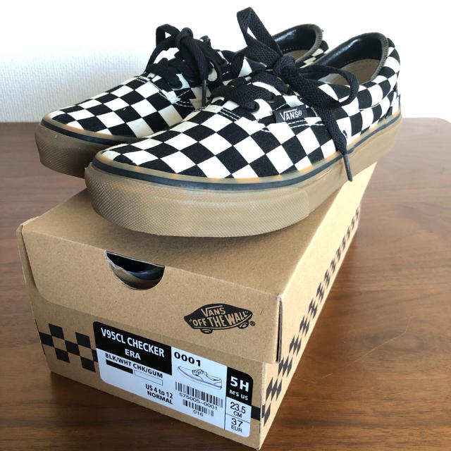 VANS(ヴァンズ)のみるきい様専用　vans ブロックチェック　スニーカー レディースの靴/シューズ(スニーカー)の商品写真