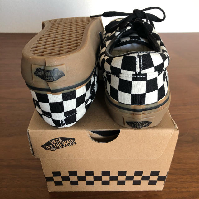 VANS(ヴァンズ)のみるきい様専用　vans ブロックチェック　スニーカー レディースの靴/シューズ(スニーカー)の商品写真