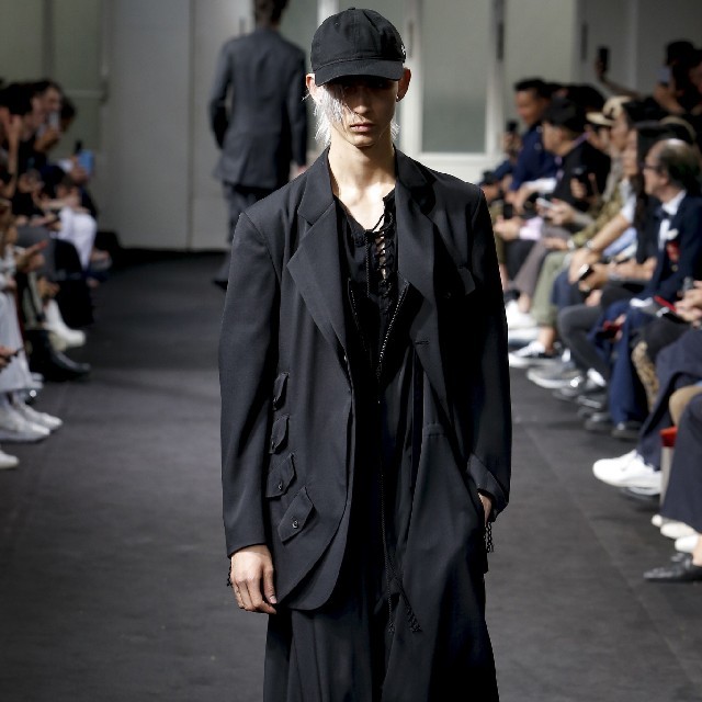 華麗 Yohji Yamamoto - ヨウジヤマモト 19ss フラップポケットジャケット look3 テーラードジャケット - raffles.mn