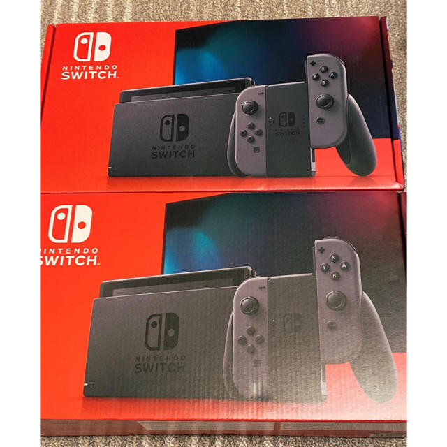 Nintendo Switch - Nintendo Switch Joy-Con グレー　スイッチ本体　新品未開封