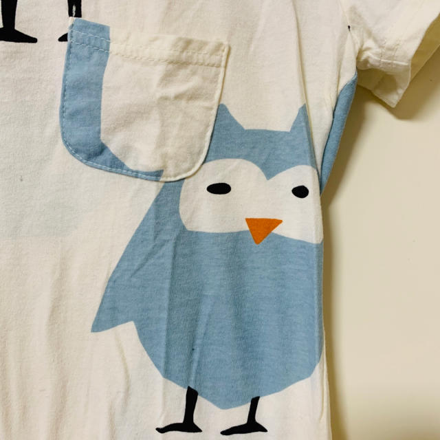 hiyori/半袖シャツ/フクロウ柄 レディースのトップス(Tシャツ(半袖/袖なし))の商品写真