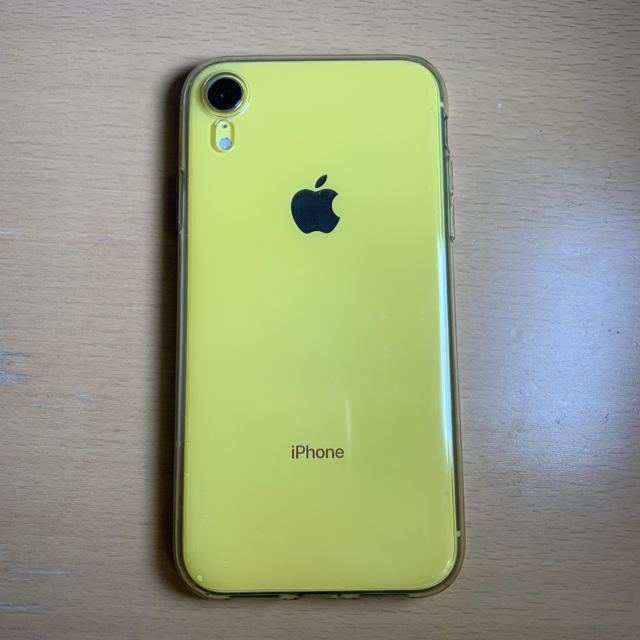 スマートフォン本体 iPhone - iPhone XR yellow 64GB