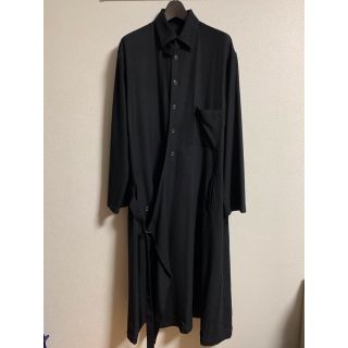 ヨウジヤマモト(Yohji Yamamoto)のヨウジヤマモト　18aw　ロングシャツコート(シャツ)