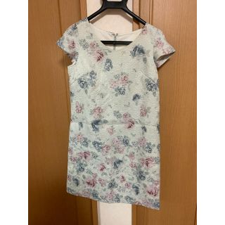 プロポーションボディドレッシング(PROPORTION BODY DRESSING)の花柄ワンピース(ミニワンピース)