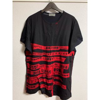 ヨウジヤマモト(Yohji Yamamoto)のヨウジヤマモト　18ss　着る服ないの　カットソー(Tシャツ/カットソー(半袖/袖なし))