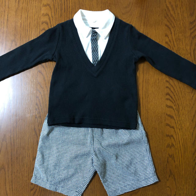 男の子 フォーマル 90 キッズ/ベビー/マタニティのキッズ服男の子用(90cm~)(ドレス/フォーマル)の商品写真