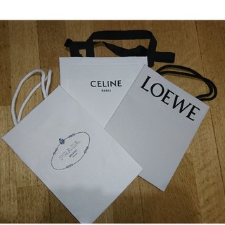 ロエベ(LOEWE)のLOEWE+PRADA+CELINEショッパー(ショップ袋)