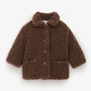 ザラキッズ(ZARA KIDS)のrii様専用✳︎新品未使用✳︎zara コート 92センチ　茶色(コート)