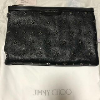 ジミーチュウ(JIMMY CHOO)の【mochi様専用】ジミーチュウ　クラッチバッグ　デレック　新品未開封(セカンドバッグ/クラッチバッグ)