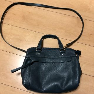 ザラ(ZARA)のzara レザー　ショルダーバッグ(ショルダーバッグ)