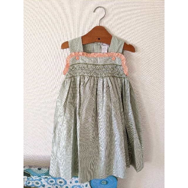 未使用。ワンピース　4T キッズ/ベビー/マタニティのキッズ服女の子用(90cm~)(ワンピース)の商品写真