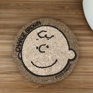 ピーナッツ(PEANUTS)のチャーリーブラウン コースター(キャラクターグッズ)