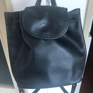 ロンシャン(LONGCHAMP)のLongchamp レザーリュック(リュック/バックパック)