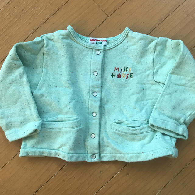 mikihouse(ミキハウス)のミキハウス　カーディガン　100 キッズ/ベビー/マタニティのキッズ服女の子用(90cm~)(カーディガン)の商品写真