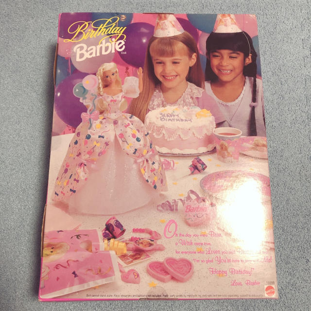 Barbie(バービー)の値下げ‼︎Birthday Barbie✩﻿1996年 バースデーバービー キッズ/ベビー/マタニティのおもちゃ(ぬいぐるみ/人形)の商品写真