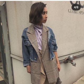 アメリヴィンテージ(Ameri VINTAGE)のアメリヴィンテージ　VEST LAYERED DENIM JK(Gジャン/デニムジャケット)