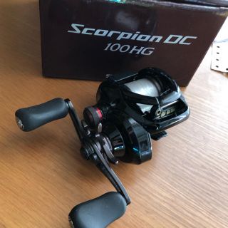 シマノ(SHIMANO)のSHIMANO スコーピオンDC 100HG(リール)