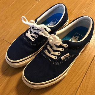 ヴァンズ(VANS)のVANSスニーカー★22.5cm★ネイビー★バンズスニーカー★レディース(スニーカー)