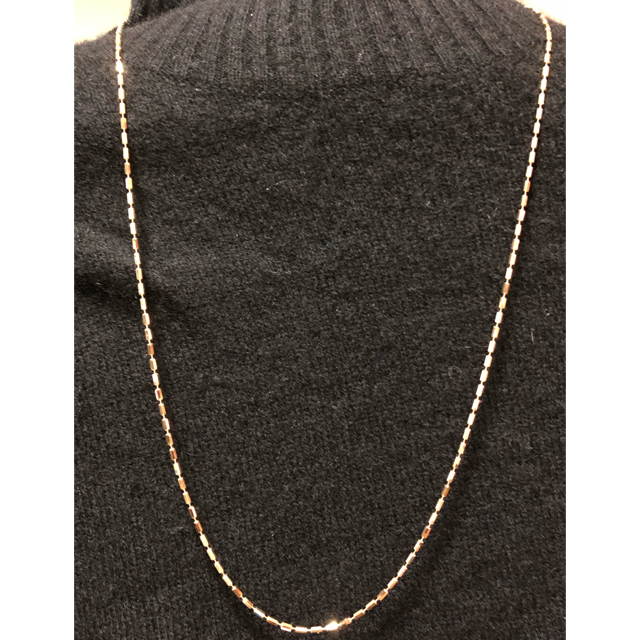 18k 70cm ロングネックレス YG | wise.edu.pk