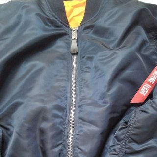 アルファインダストリーズ(ALPHA INDUSTRIES)の未使用アルファMA-1(フライトジャケット)