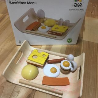 プラントイ(PLANTOYS)の朝食セット/木のおもちゃ(知育玩具)