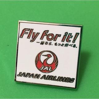 ジャル(ニホンコウクウ)(JAL(日本航空))のJAL Fly for it! 日本航空　東京オリンピックピン　バッジ(航空機)