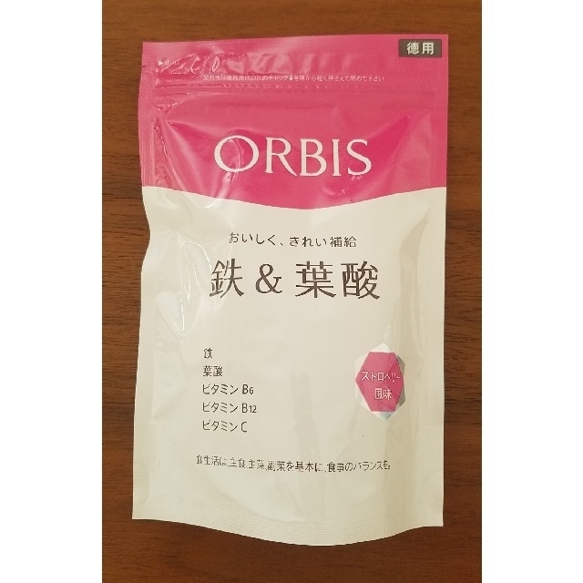 ORBIS(オルビス)の【花音様専用】オルビス　鉄&葉酸サプリ　徳用 食品/飲料/酒の健康食品(その他)の商品写真