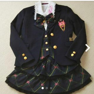 キッズ服女の子用(90cm~)RONI スーツ 入学式  120 SM タグ付き