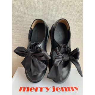 メリージェニー(merry jenny)の＊サテンリボンフラットシューズ＊(ローファー/革靴)