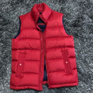 トミーヒルフィガー(TOMMY HILFIGER)の再値下げ‼️TOMMY HILFIGER ダウンベスト　赤(ダウンベスト)