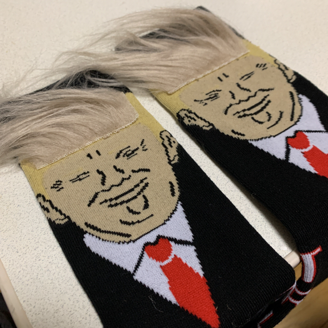 トランプ大統領　ソックス　靴下 レディースのレッグウェア(ソックス)の商品写真