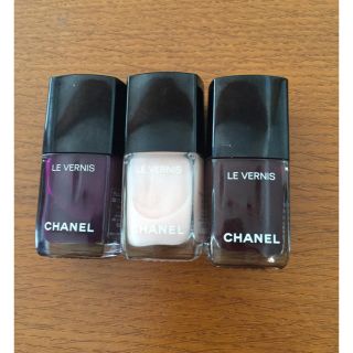 シャネル(CHANEL)のCHANEL ネイルヴェルニ三色お値打ちセット(マニキュア)