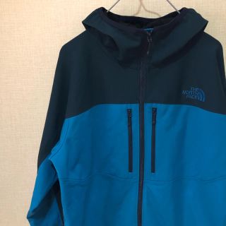 ノースフェイス(THE NORTH FACE) ターコイズ マウンテンパーカー