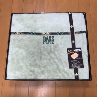 ダックス(DAKS)のDAKS ダックス ボアシーツ シングル グリーン(シーツ/カバー)