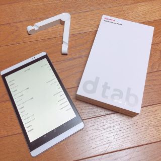 エヌティティドコモ(NTTdocomo)のdocomo  d-02h (タブレット)