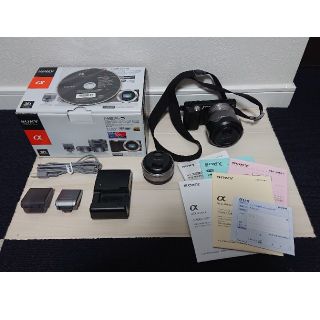 ソニー(SONY)のSONY ソニー NEX-5 ミラーレス一眼 中古(ミラーレス一眼)