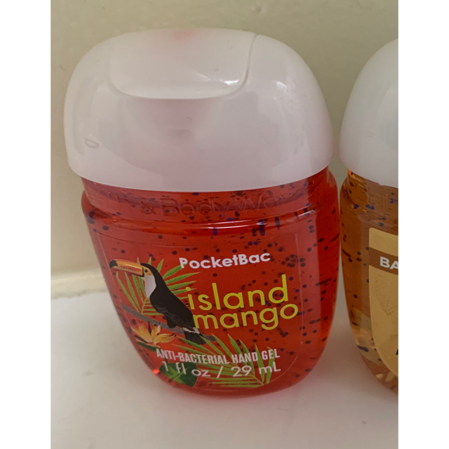 Bath & Body Works(バスアンドボディーワークス)のハンドジェル　Island Mango インテリア/住まい/日用品のキッチン/食器(アルコールグッズ)の商品写真