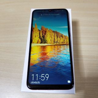 極美品☆HUAWEI novelite3 coralRed(スマートフォン本体)