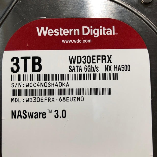 WD 3TB   WD30EFRX 2