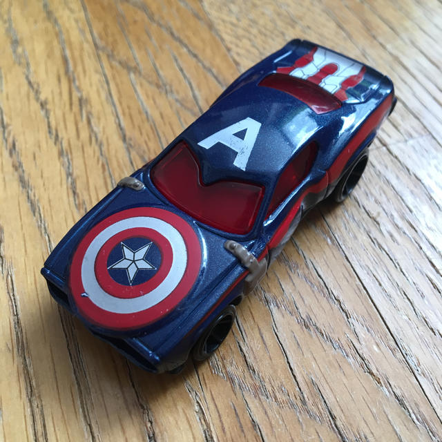 Marvel ホットウィール キャプテンアメリカ マーベル 中古 ミニカー アメ車の通販 By ザ Chankoroちゃん S ストアー マーベルならラクマ