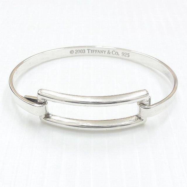 ティファニー TIFFANY & CO オープン レクタングル バングル トレンド