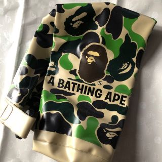 A BATHING APE - BAPE◇A BATHING APE／◇ブラックダッフルバッグ 