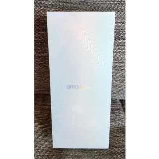 アンドロイド(ANDROID)の【新品未使用】OPPO Reno A SIMフリー 64GB ブラック(スマートフォン本体)