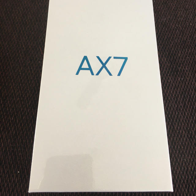 OPPO AX7（64GB）ブルー　SIMフリー　新品未開封