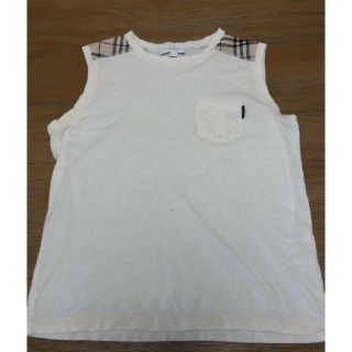 バーバリー(BURBERRY)の130センチ　バーバリー  タンクトップ(Tシャツ/カットソー)