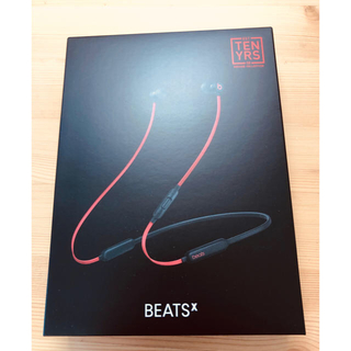 ビーツバイドクタードレ(Beats by Dr Dre)のBeats X レジスタンス ブラックレッド(ヘッドフォン/イヤフォン)