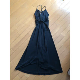 ダナキャランニューヨーク(DKNY)のDKNY👗黒ドレス(ミディアムドレス)