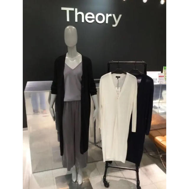 theory(セオリー)のTheory 18SS リネンロングカーディガン ダークネイビー レディースのトップス(カーディガン)の商品写真