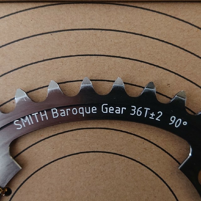 SMITH(スミス)のSMITH バロックギア ガンメタ 36T±2 90° スポーツ/アウトドアの自転車(パーツ)の商品写真