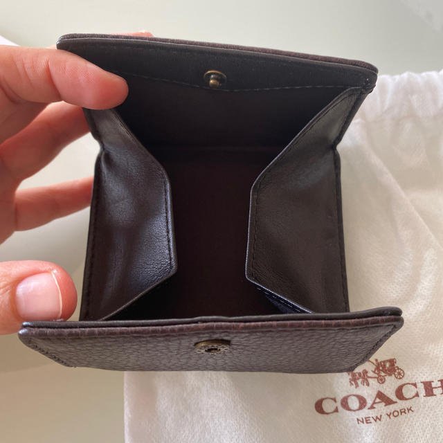 COACH(コーチ)のCOACH 三つ折り財布　新品 メンズのファッション小物(折り財布)の商品写真